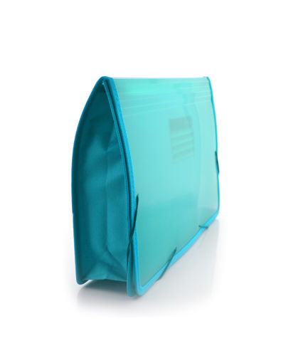 Picture of XXL A4+ FOLDER WITH FABRIC GUSSET - GREEN